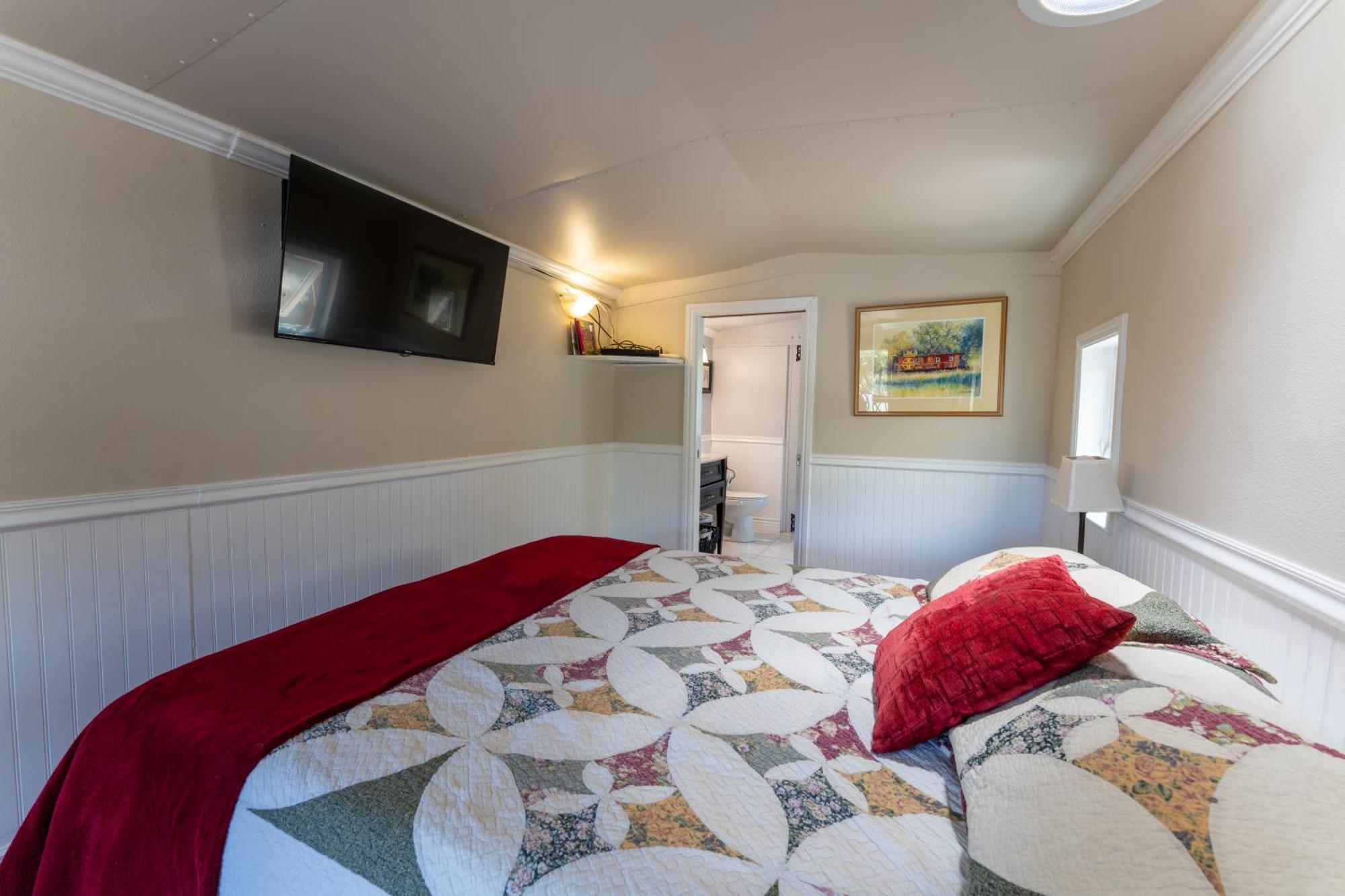 Little Red Caboose Villa Oakhurst Luaran gambar